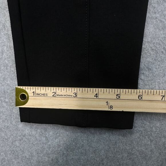 Anne Klein Pants WMNS XL High Rise Tummy Control Seamed Skinny Ankle Black Ponte - Picture 15 of 15